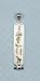 Sterling Silver Cartouche Pendant with "I LOVE YOU" in 18K Gold Hieroglyphic Symbols- Solid Style