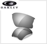 オークリー フラックジャケット交換レンズOAKLEY FLAK JACKET XLJ LENSES Black Iridium Polarized(13-662)