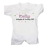 Gifts for Baby Girls – Personalized Single and Loving It T-romper