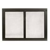 Minuteman S-4130 Shaker Twin Glass Fireplace Doors