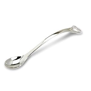 Heart Sterling Silver Baby Feeding Spoon