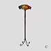 Jezebel JSFLBQRU-B Bouquet Lamp 2 light Shaded Floor Lamp, Zinnia