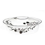 Mikasa Cocoa Blossom Oval Casserole Dish 15-in.