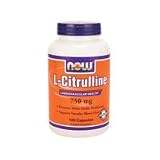 NOW L-CITRULLINE 750 mg capsules - USP Pharmaceutical Grade