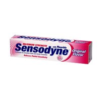 Sensodyne Maximum Strength Toothpaste For Sensitive Teeth With Fluriode And Cavity Proctection, Original Flavor - 4 OZ