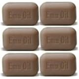 Soap Works Emu Oil Soap Bar SIX BARS (110g) Brand by SoapWorks