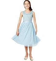 Autograph Floral Embroidered Mesh Dress