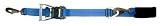 2''X8' Short Wide Ratchet Strap W/ Axle Strap 10,000Lbs.