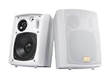 MUSICA M430AW-W 4 Inch 3-Way Indoor/Outdoor Speakers White Priced Per Pair
