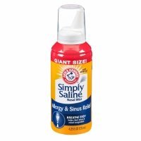 Simply Saline Sterile Saline Nasal Mist, Allergy & Sinus Relief, 4.25 fl oz - 2pc