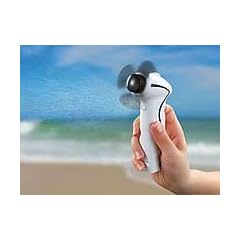 PEARL Mini-Spr�h-Ventilator mit Feinzerst�uber