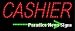 Cashier LED Sign 11 x 27
