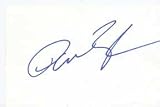PAULA ZAHN Signed Index Card In-Person
