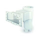 Pentair 506421 ABS 1-1/2-Inch Threaded Port Bermuda Vinyl Fiberglass Pool and Spa Skimmer, White