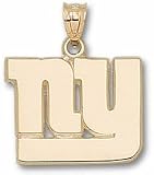 New York Giants NY 5/8 Pendant - 14KT Gold Jewelry