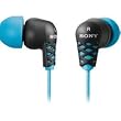 Sony MDR-EX37B/BLU Earbud Style Headphones