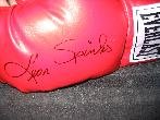 LEON SPINKS AUTOGRAPHED BOXING GLOVE (BOXING)