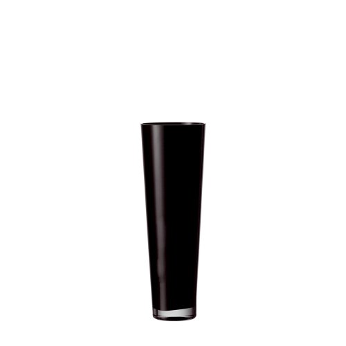 LEONARDO 029568 konische Vase 50 cm schwarz Preisvergleich