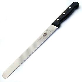 10 Wave Edge Bread Knife with Rosewood Handle (13-0056) Category: Bread Knives by Swiss Army Brands Inc