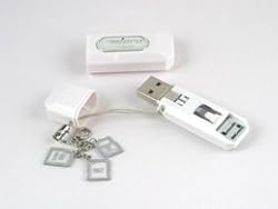 BlueProton MicroSD / MicroSDHC & Memory Stick Micro M2 USB 2.0 Card Reader