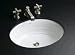KOHLER K-2832-G9 Garamond Undercounter Lavatory, Sandbar