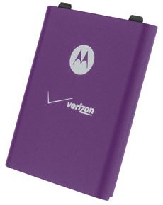 OEM Motorola W755 Purple Standard Battery Door