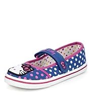 Hello Kitty Riptape Spotted Trainers