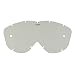 Spy Replacement Lens Alloy/MX Targa II Adult Smoke, Anti-Fog, With Tear Off Post