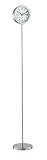 Review Adesso CH4201-22 / Adesso Floor Clock Mirror, Steel