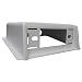 SEAWORTHY UNDER-DASH RADIO HOUSING / MOUNT WHITE