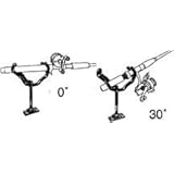 Driftmaster 255HR Duo Rod Holder with 1/2-Inch Stem, Black Finish