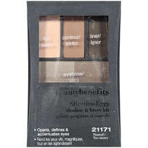 Wet n Wild Beauty Benefits Effortless Eyeshadow and Brow Kit 21171 Neutral