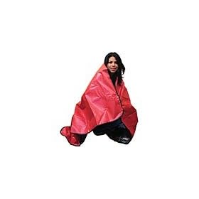 All Weather Blanket Red by Space Blankets