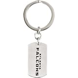 Stainless Steel Atlanta Falcons Logo Keychain