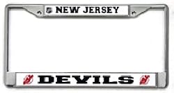 New Jersey Devils Chrome License Plate Frame - SET OF 6 - Sports Merchandise