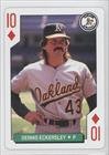 1991 U.S. Playing Cards All-Stars #10D - Dennis Eckersley