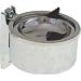 Impact 4004 Deluxe Hinged Metal Wall Ash Tray, 4" Diameter x 2-5/16" Height, Chrome (Case of 12)