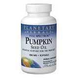 Health Genesis - Planetary Formulas - Pumpkin Seed Oil 1000mg Full Spectrum - 90 softgels