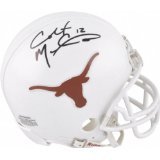 COLT MCCOY SIGNED AUTOGRAPHED MINI HELMET TEXAS LONGHORNS COA + HOLOGRAM