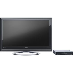 【エコポイント対象商品】日立 37V型地上･BS･110度CSデジタルフルハイビジョン液晶テレビ　ブラック　(250GB HDD内蔵 録画機能付)Wooo　UTシリ－ズ 薄さわずか35mm UT37-XP800-B