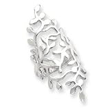 Sterling Silver Vines Full Finger Ring