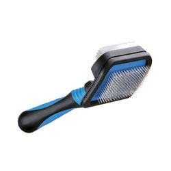 Four Paws Ultimate Touch Pro 2 in 1 Slicker Brush with Shed 'N Blade For Dogs and Cats