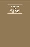 Records of Saudi Arabia, 1966-1971