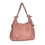 Ladies Multi Clour bag with divider 9668 Pink