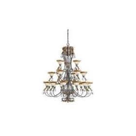 Kichler Lighting 2286FDS 2 Elan Chandelier, Feldspar