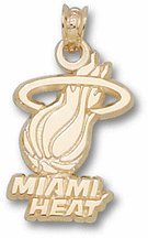 Miami Heat 14K Gold Pendant