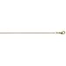 1mm thick 14k Hamilton gold plated on solid sterling silver 925 stamped Italian round SNAKE chain necklace chocker bracelet anklet with lobster claw clasp jewellery jewelry - Available in lengths: inch 6