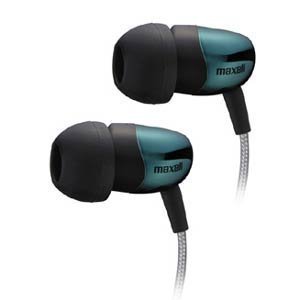 maxell カナルタイプ ヘッドホン お好きなカラーで軽快に楽しむ高音質 エメラルド HP-CN22-GR
