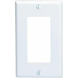 Leviton 021-80401-00W Plastic Wall Plate