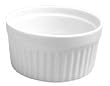 HIC Porcelain 8-Ounce Souffle Dish, Set of 6